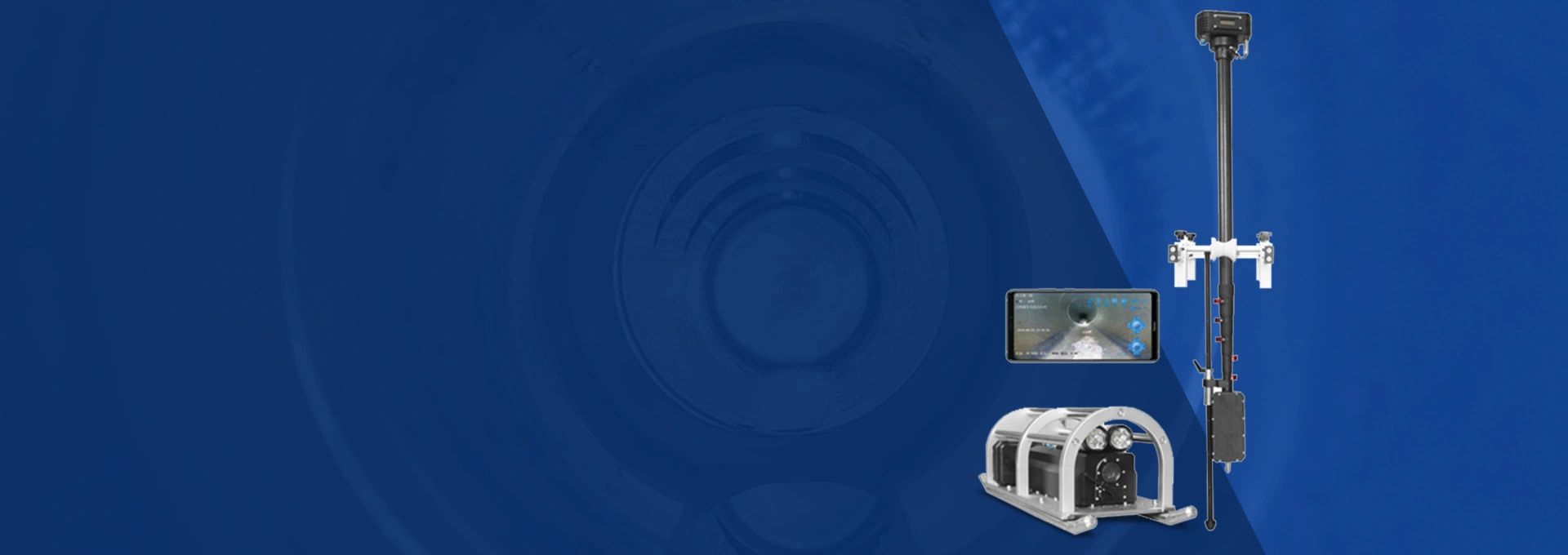 Système de réparation de traitement de la lumière UV X120-CIPP