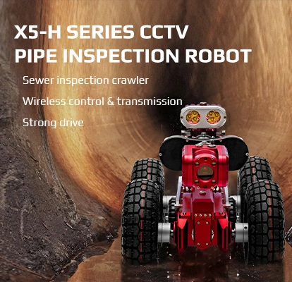 Robot kiểm tra đường ống CCTV X5-H Series